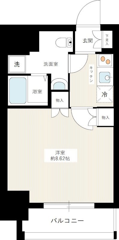 6階の間取り図