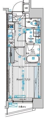 3階の間取り図