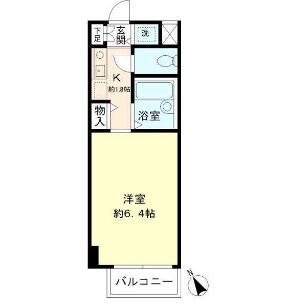 2階の間取り図