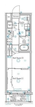 1階の間取り図