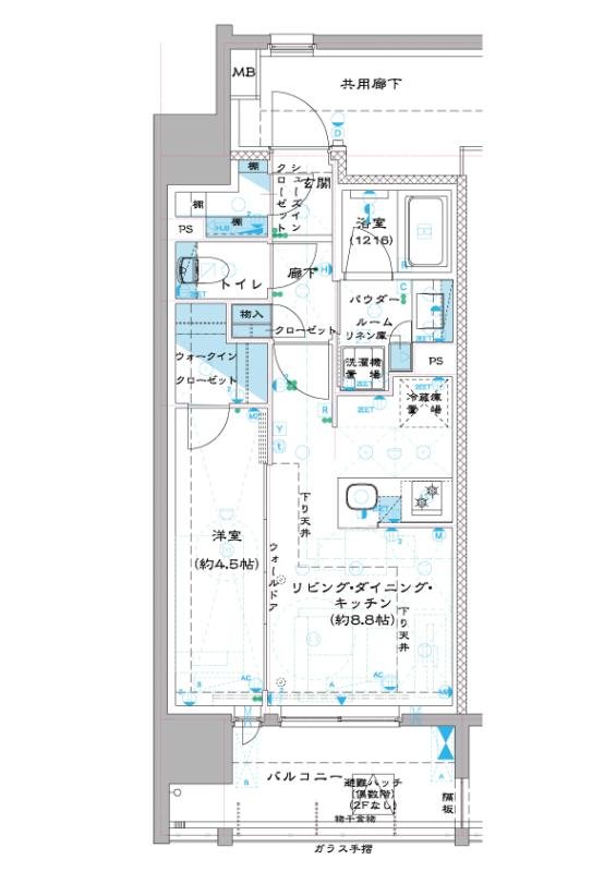 12階の間取り図