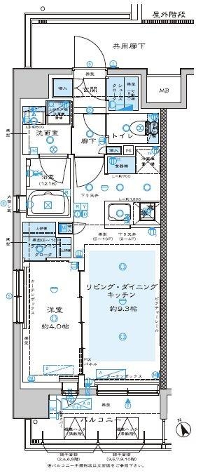 10階の間取り図