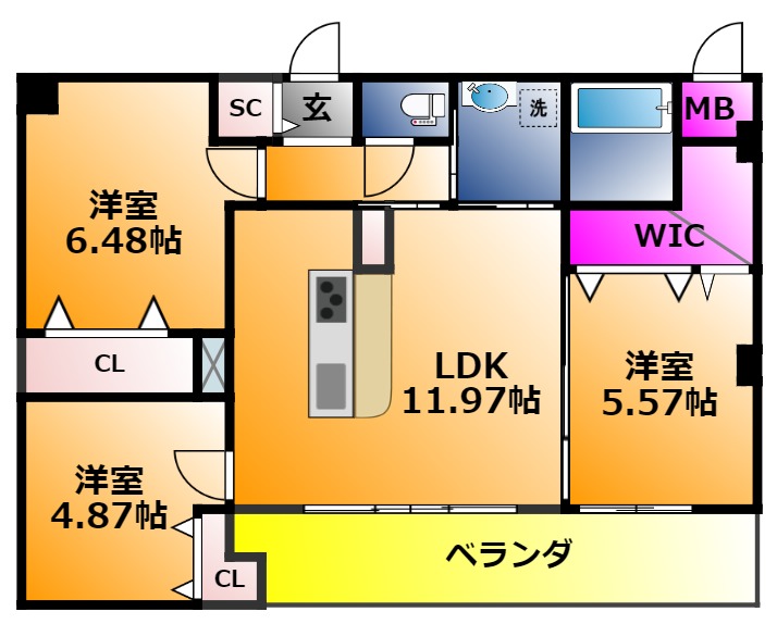 間取図