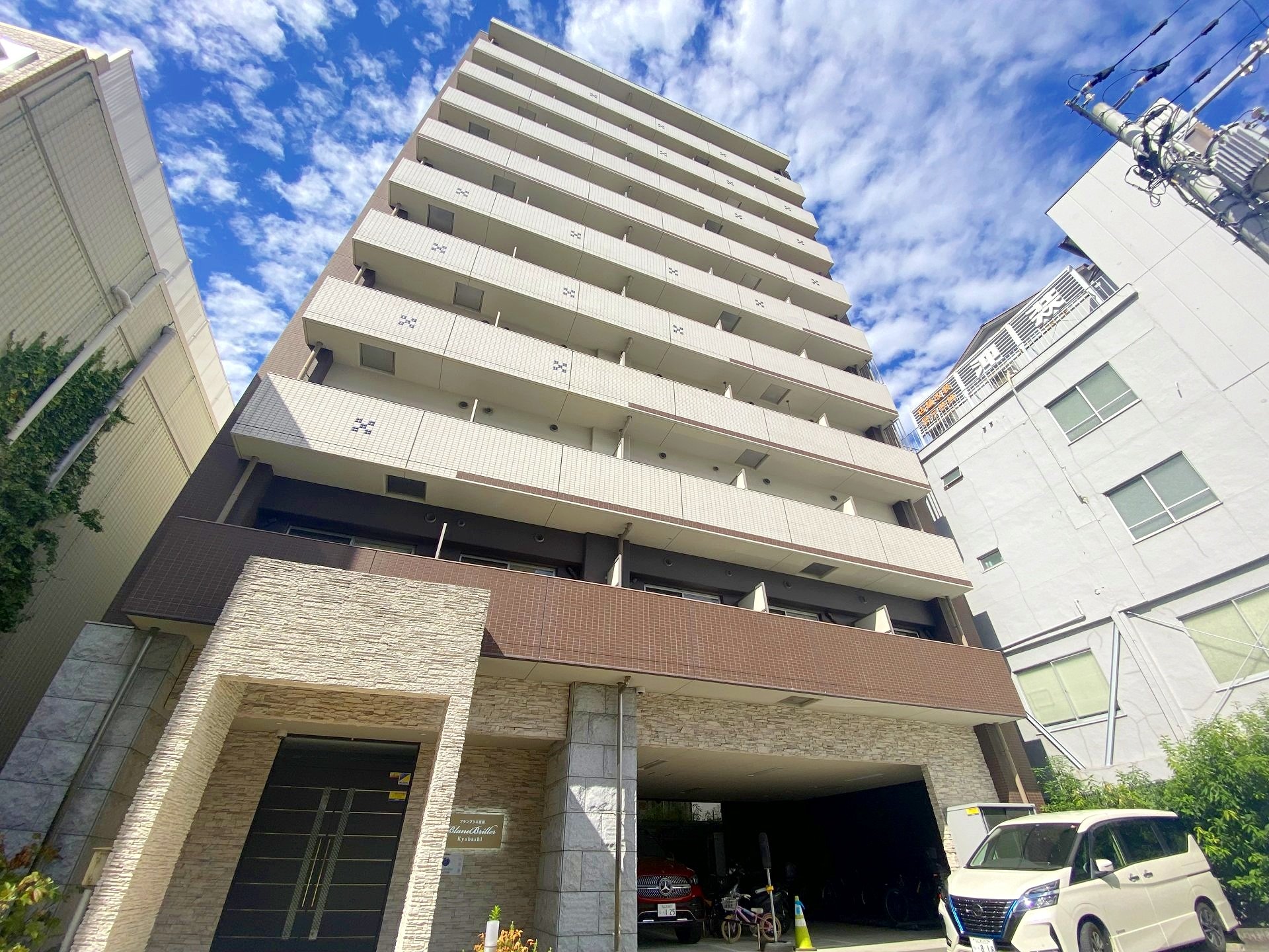 ブランブリエ京橋の外観