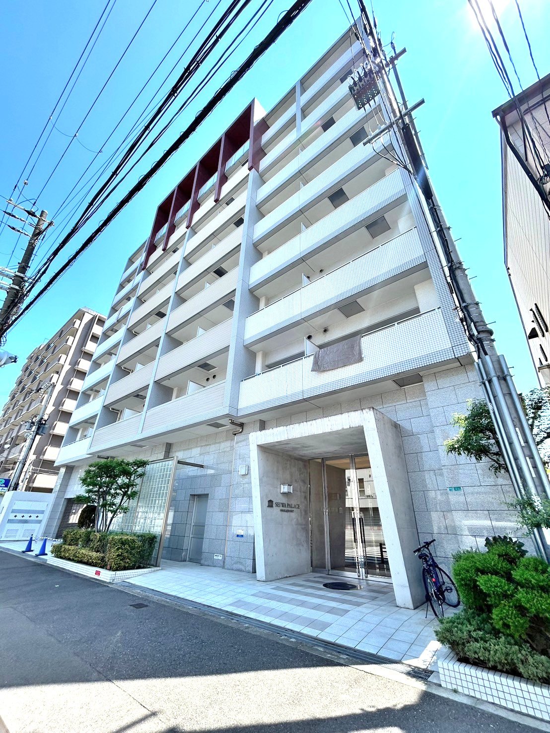 セイワパレス大阪城北の外観