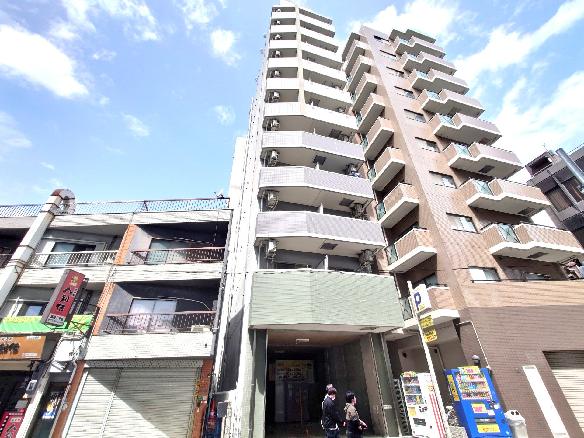 カシェット緑橋の外観