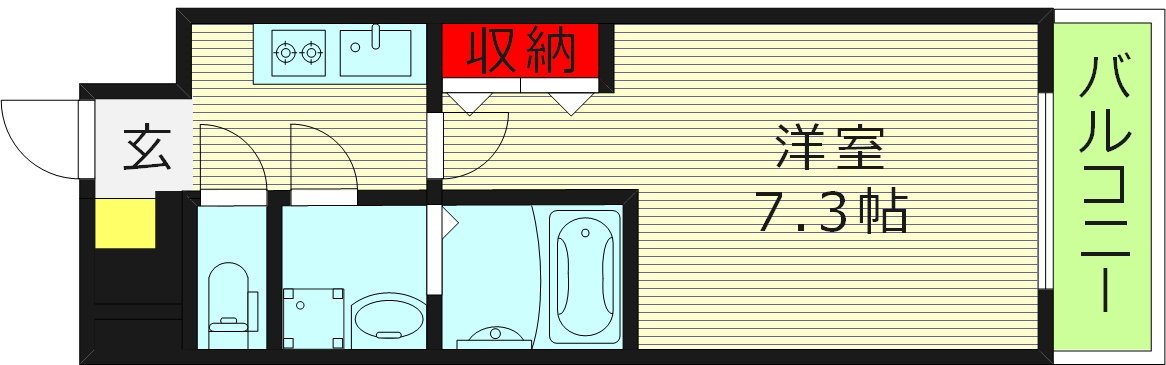 2階の間取り図