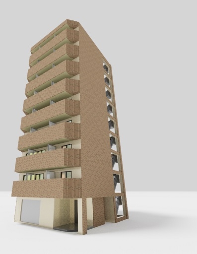 レクラン放出東の外観