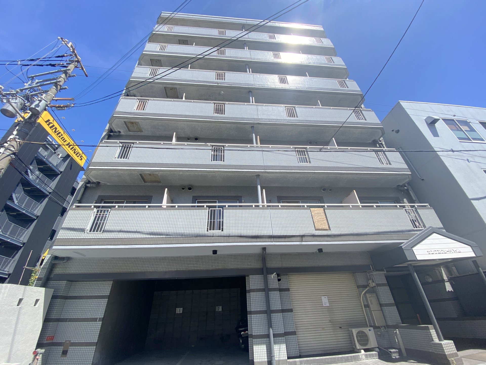 サンワエクシードハイムの外観