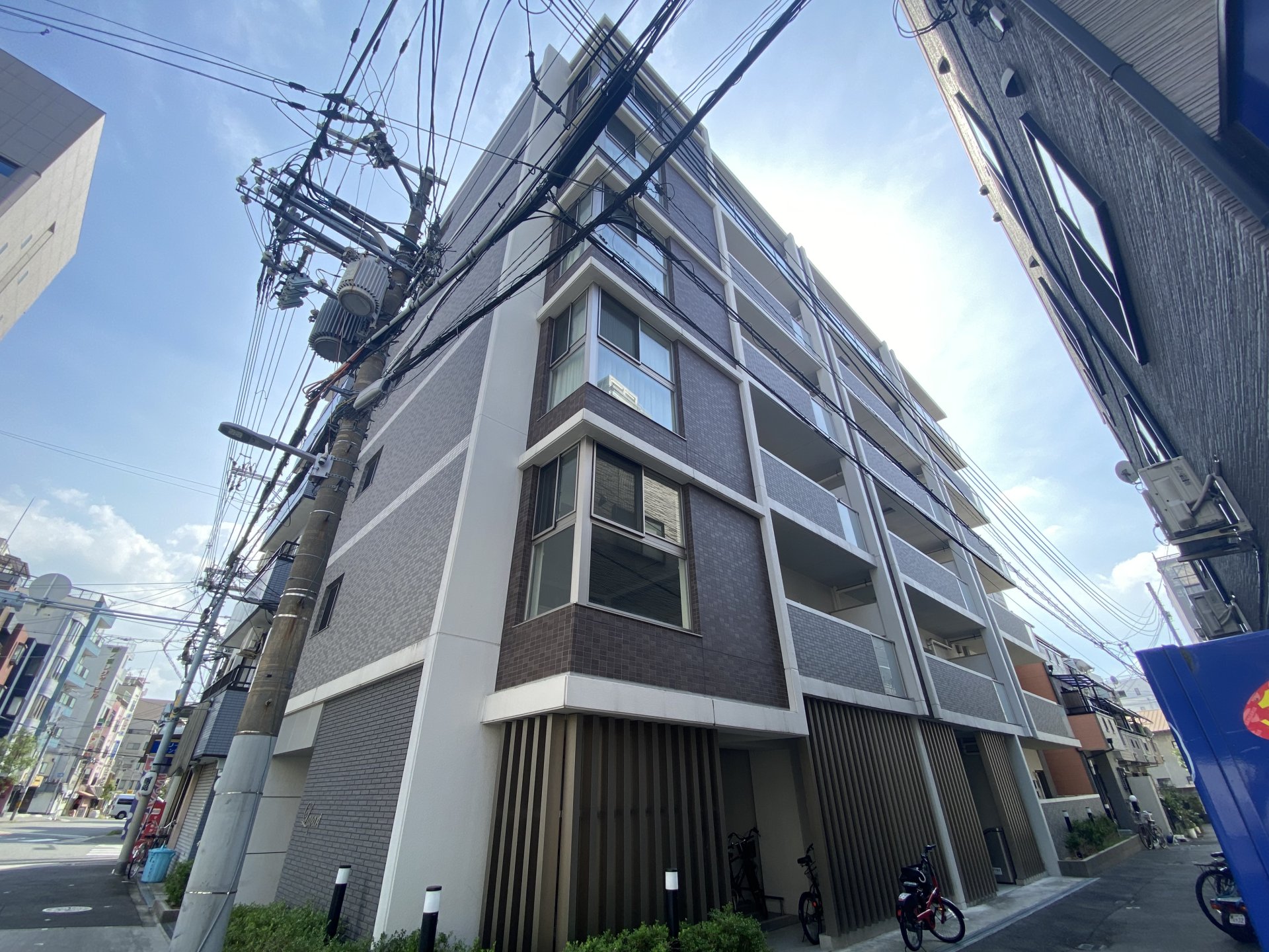 Lavart森ノ宮の外観