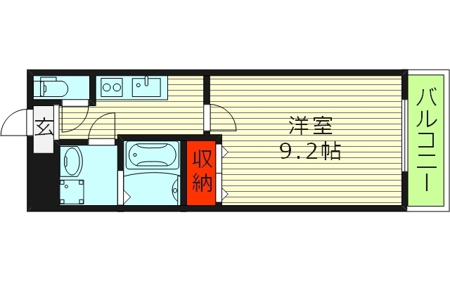 2階の間取り図