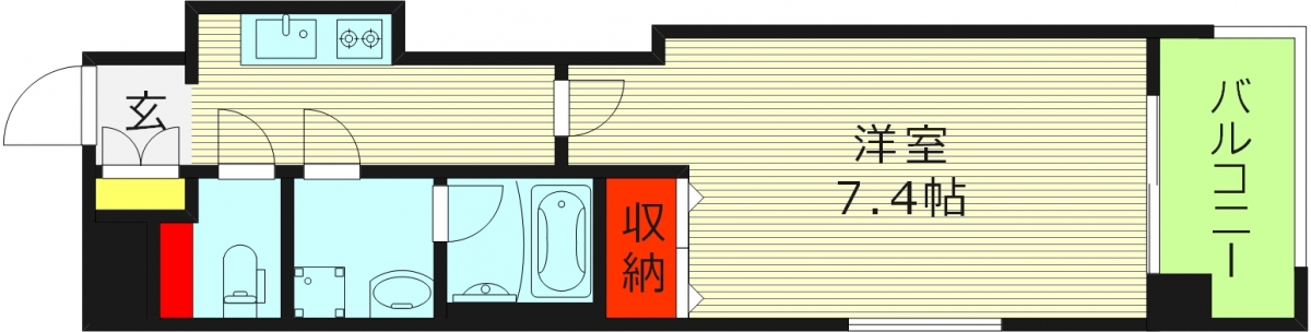 7階の間取り図