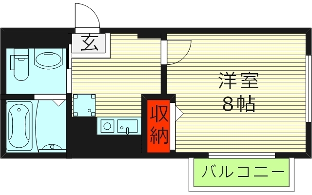 1階の間取り図