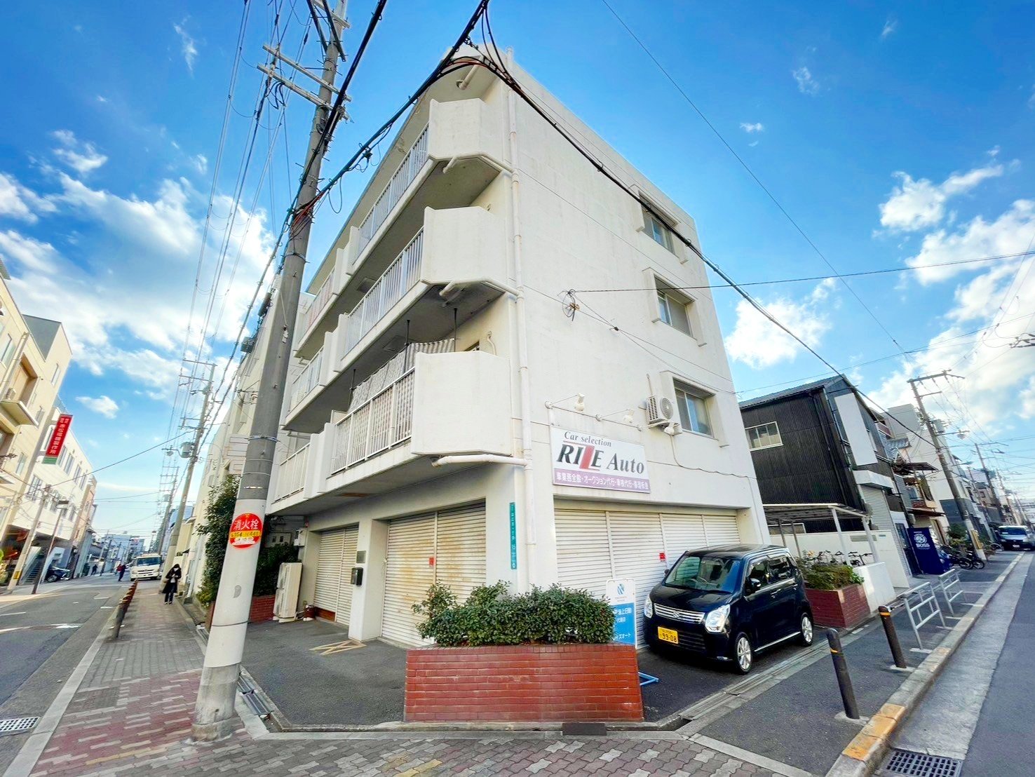 マンションやわらぎの外観