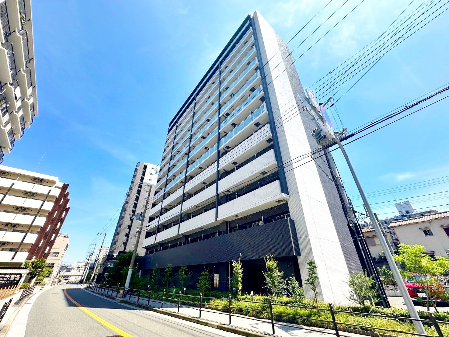 スワンズシティ大阪城ノースの外観