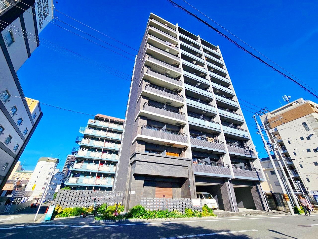 レジュールアッシュザ・パークフロントの外観