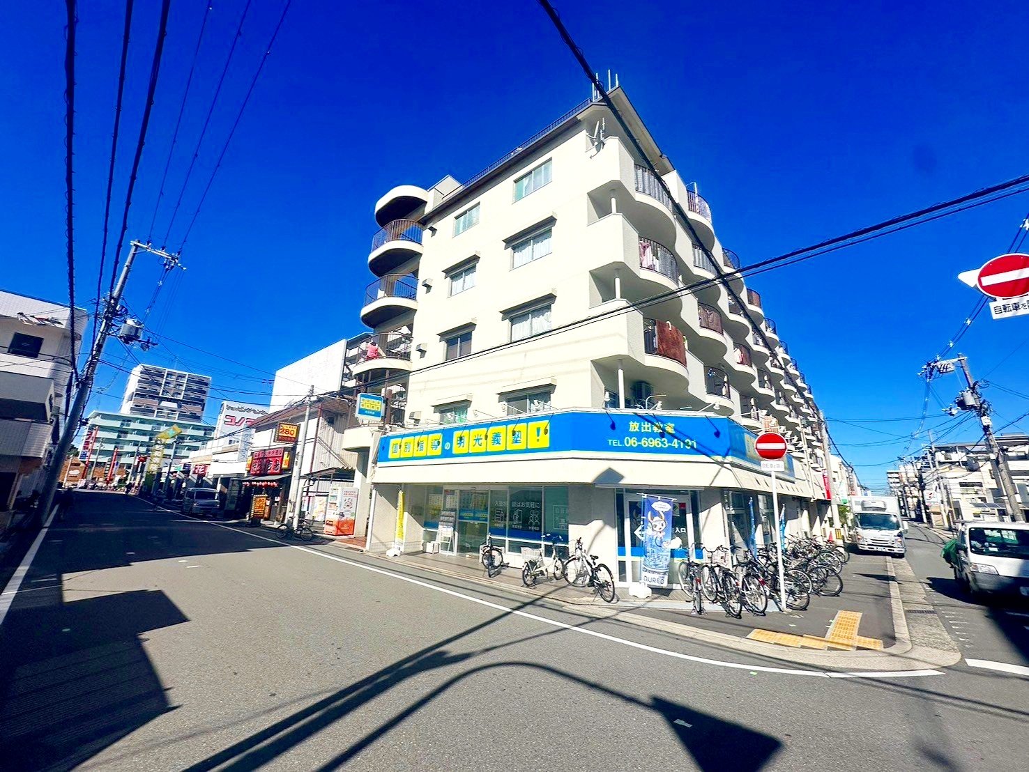 今津マンションの外観