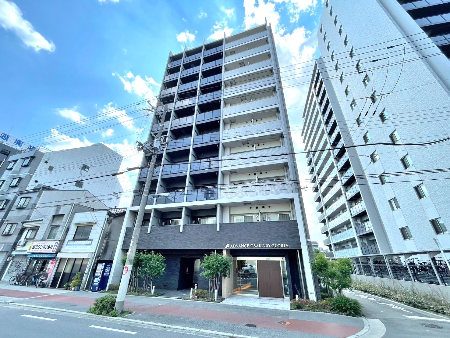 アドバンス大阪城グロリアの外観