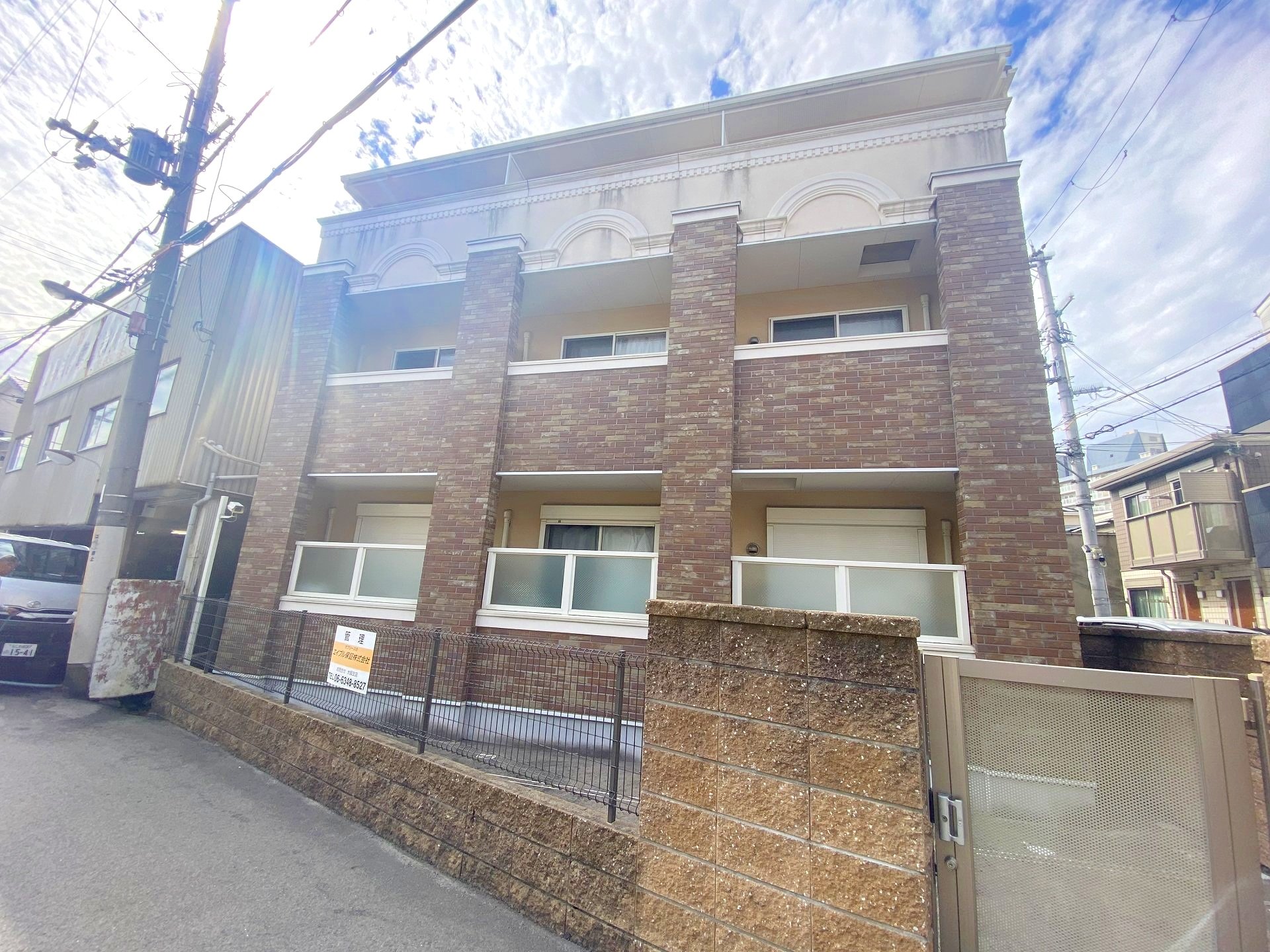 ホーユウコンフォルト都島の外観