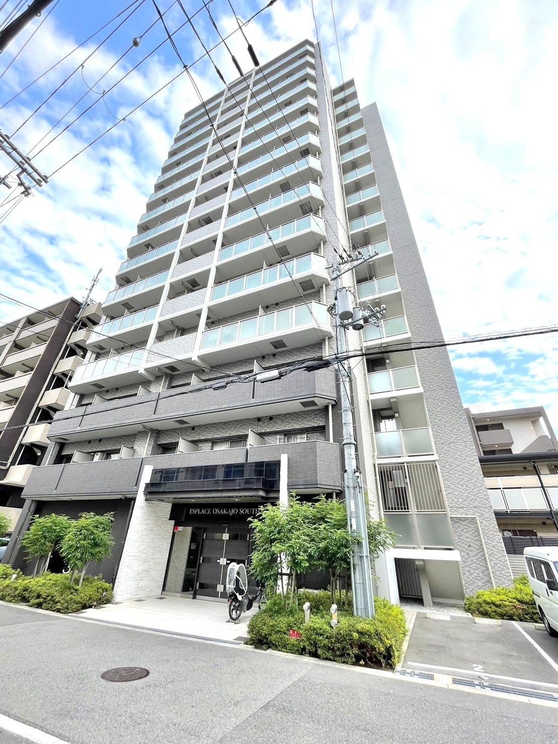 エスプレイス大阪城SOUTHの外観