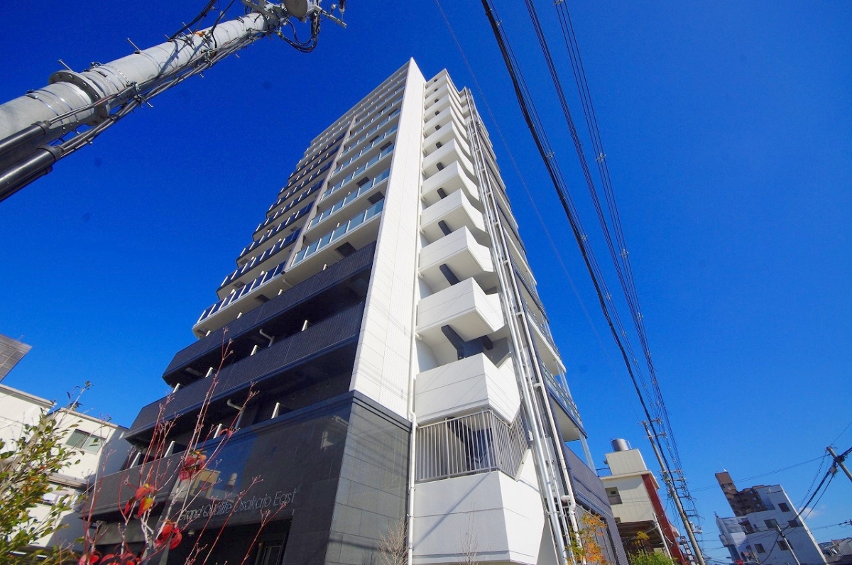 グランカリテ大阪城EASTの外観
