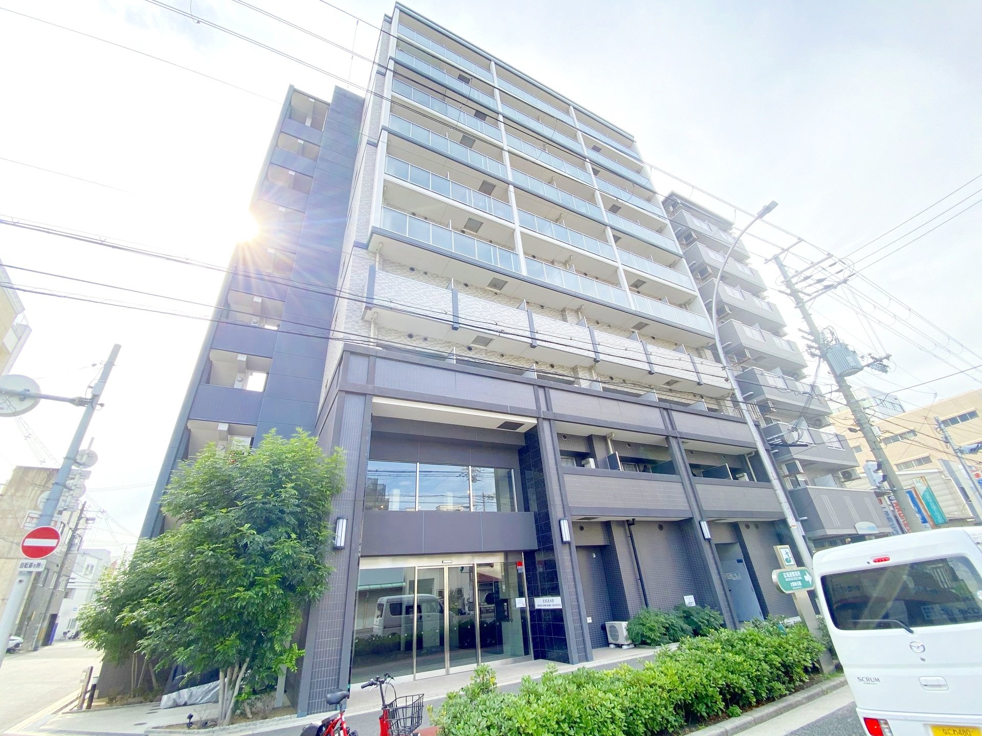 エスリード大阪城南グランデュクスの外観