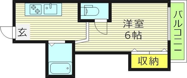 5階の間取り図