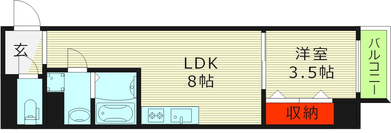 7階の間取り図