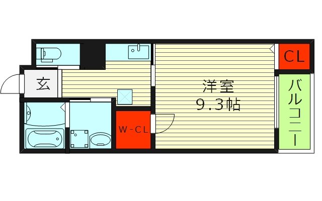2階の間取り図