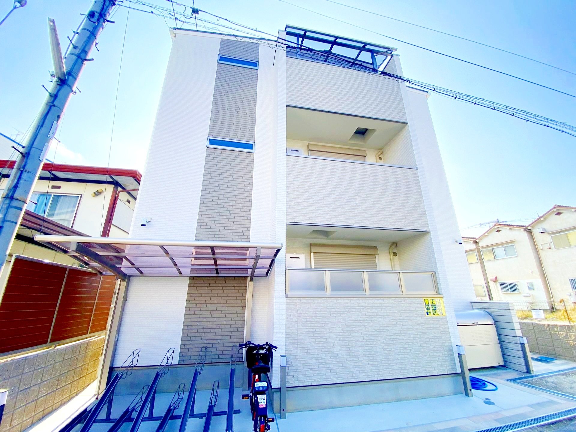 ラモーナ焼野1の外観