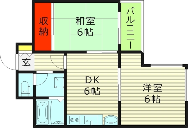 5階の間取り図