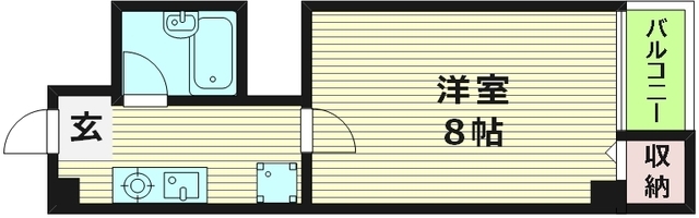 2階の間取り図