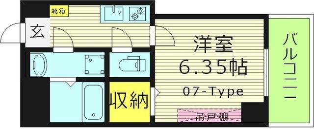 1階の間取り図
