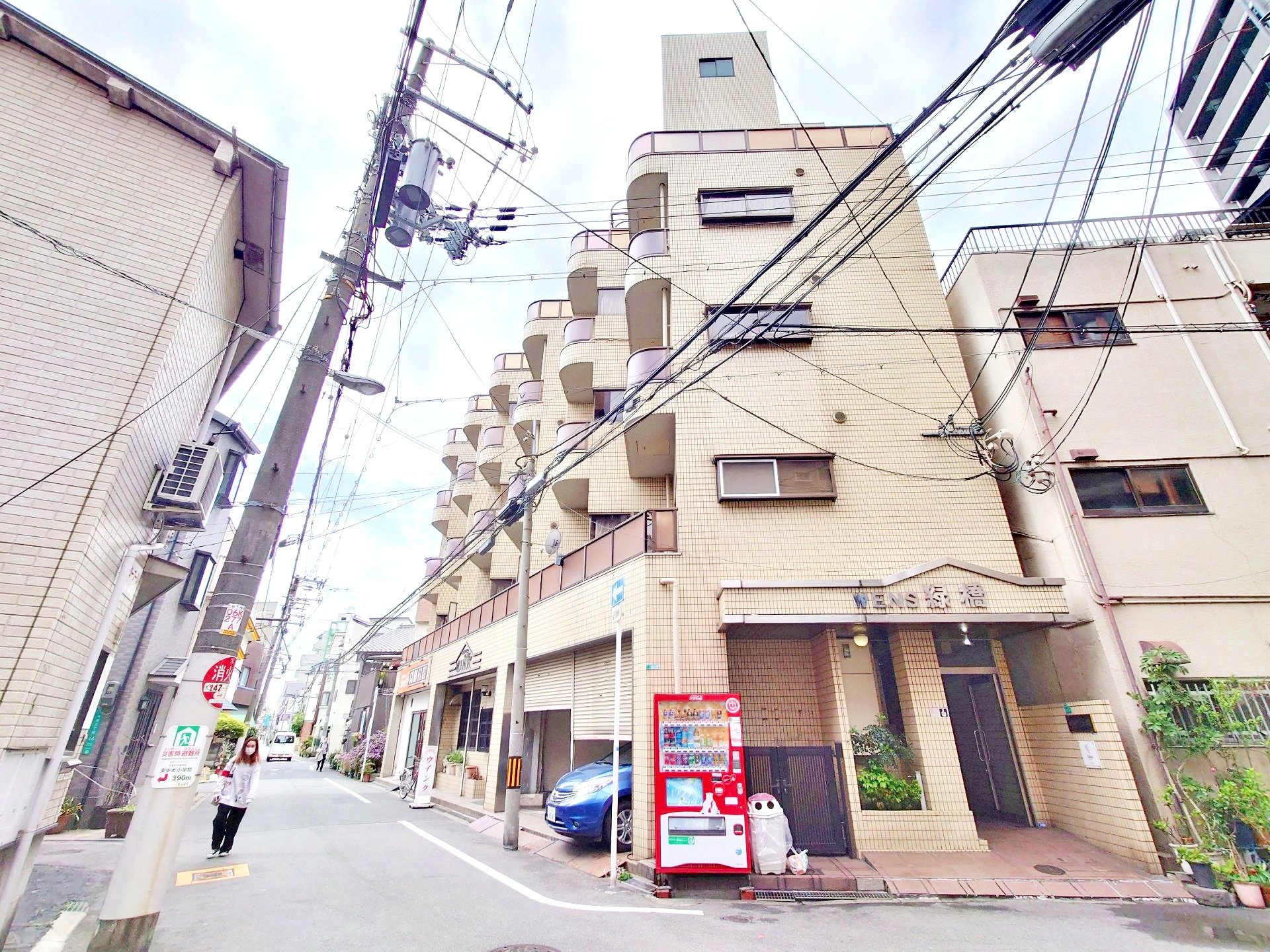 ウエンズ緑橋の外観