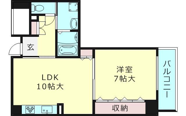 9階の間取り図