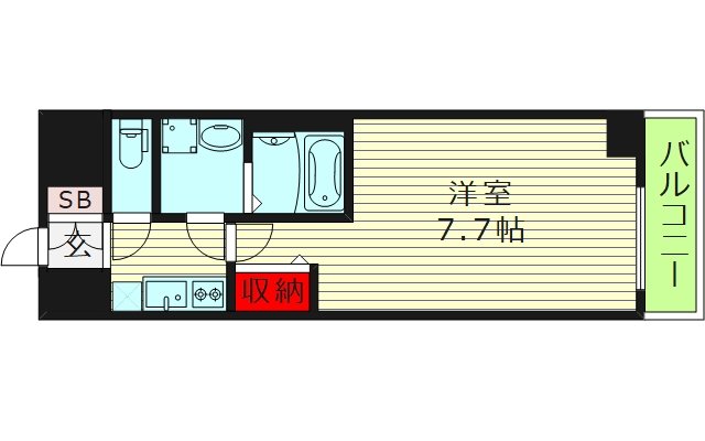 5階の間取り図