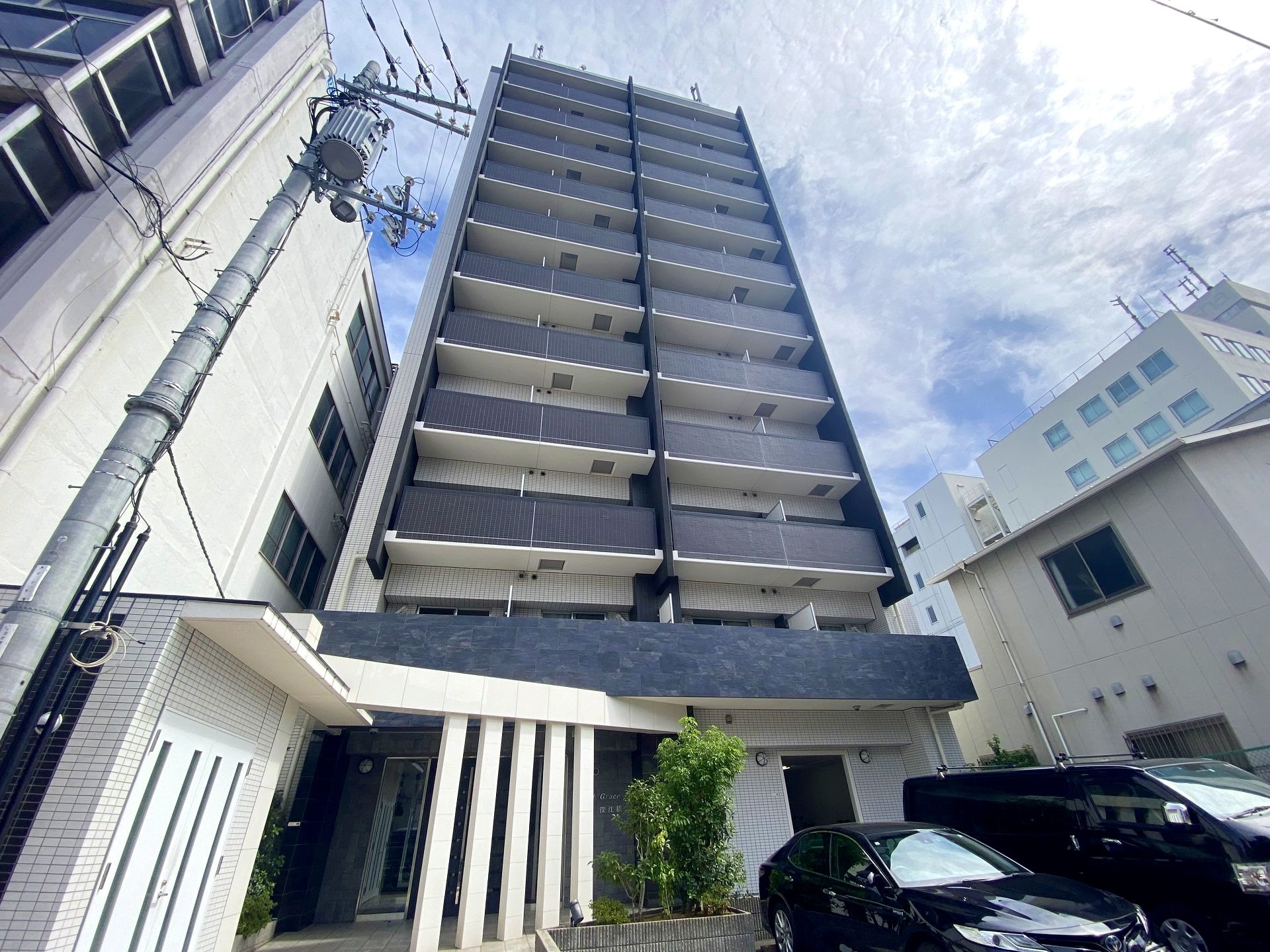 フォレストグレイス深江橋IIの外観