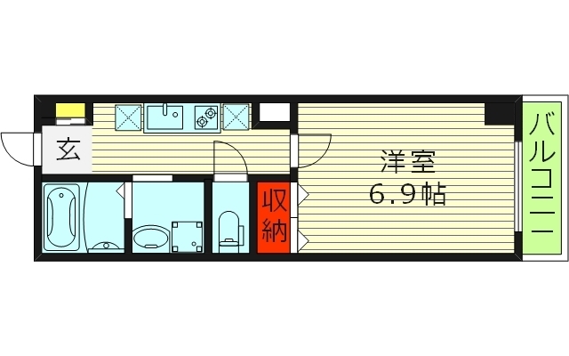 1階の間取り図