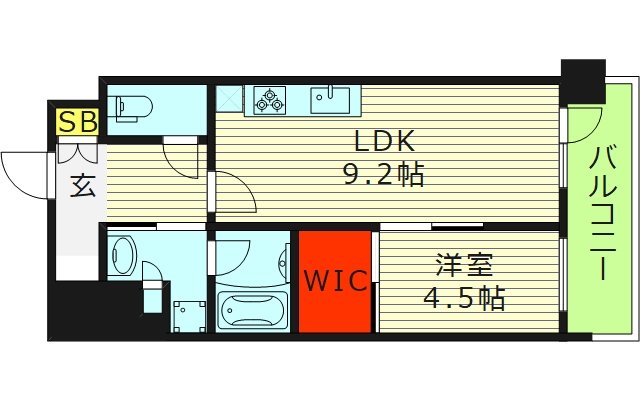 5階の間取り図
