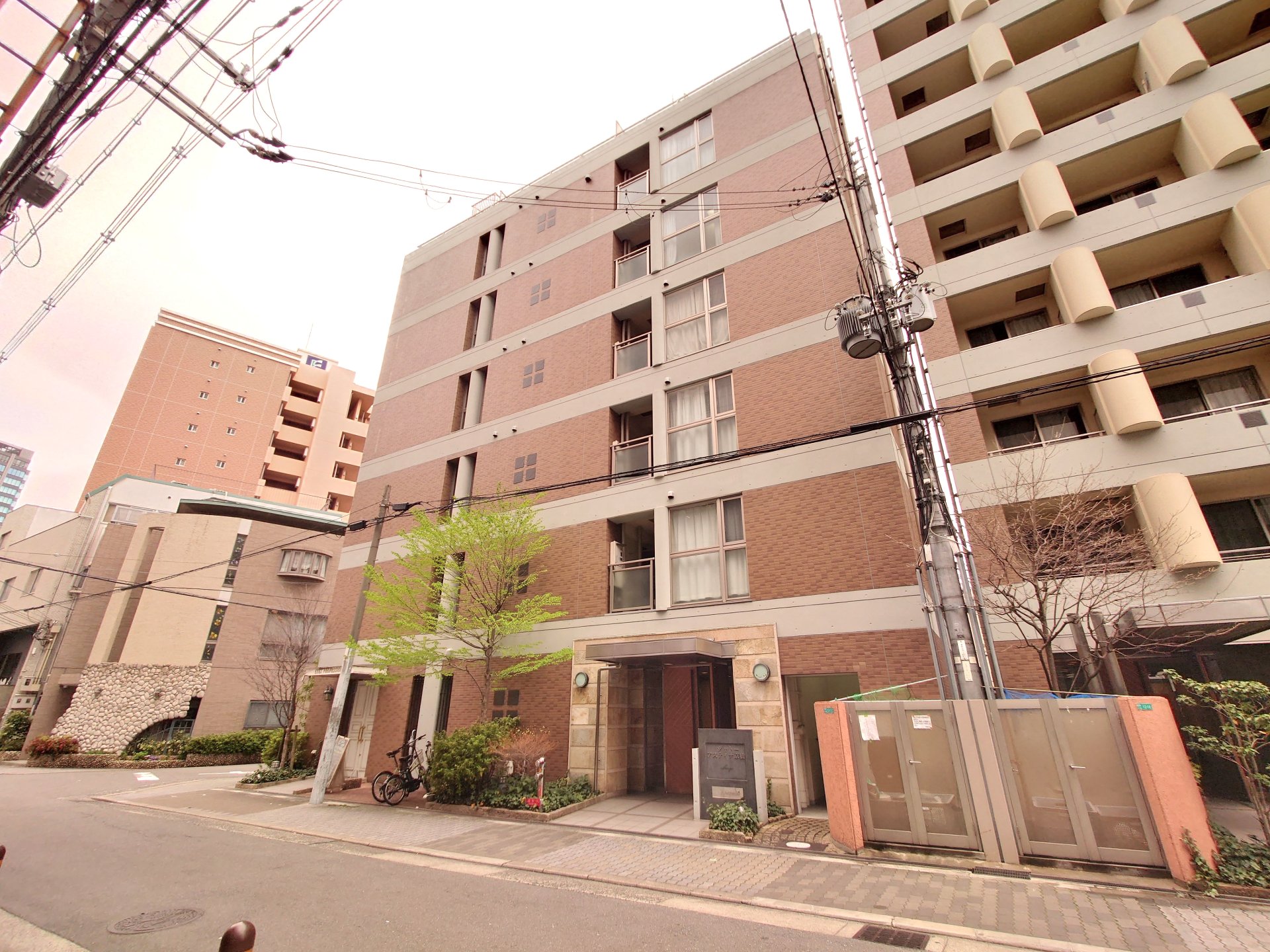 シャトーアスティナ京橋ラルゴの外観