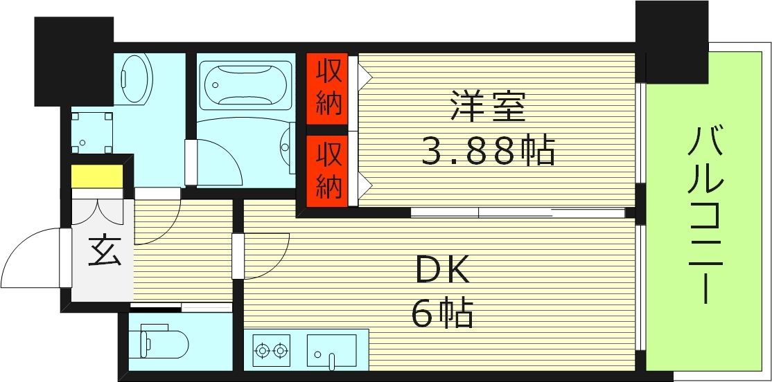 13階の間取り図