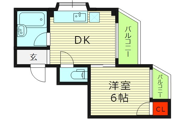 3階の間取り図