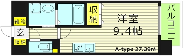 5階の間取り図