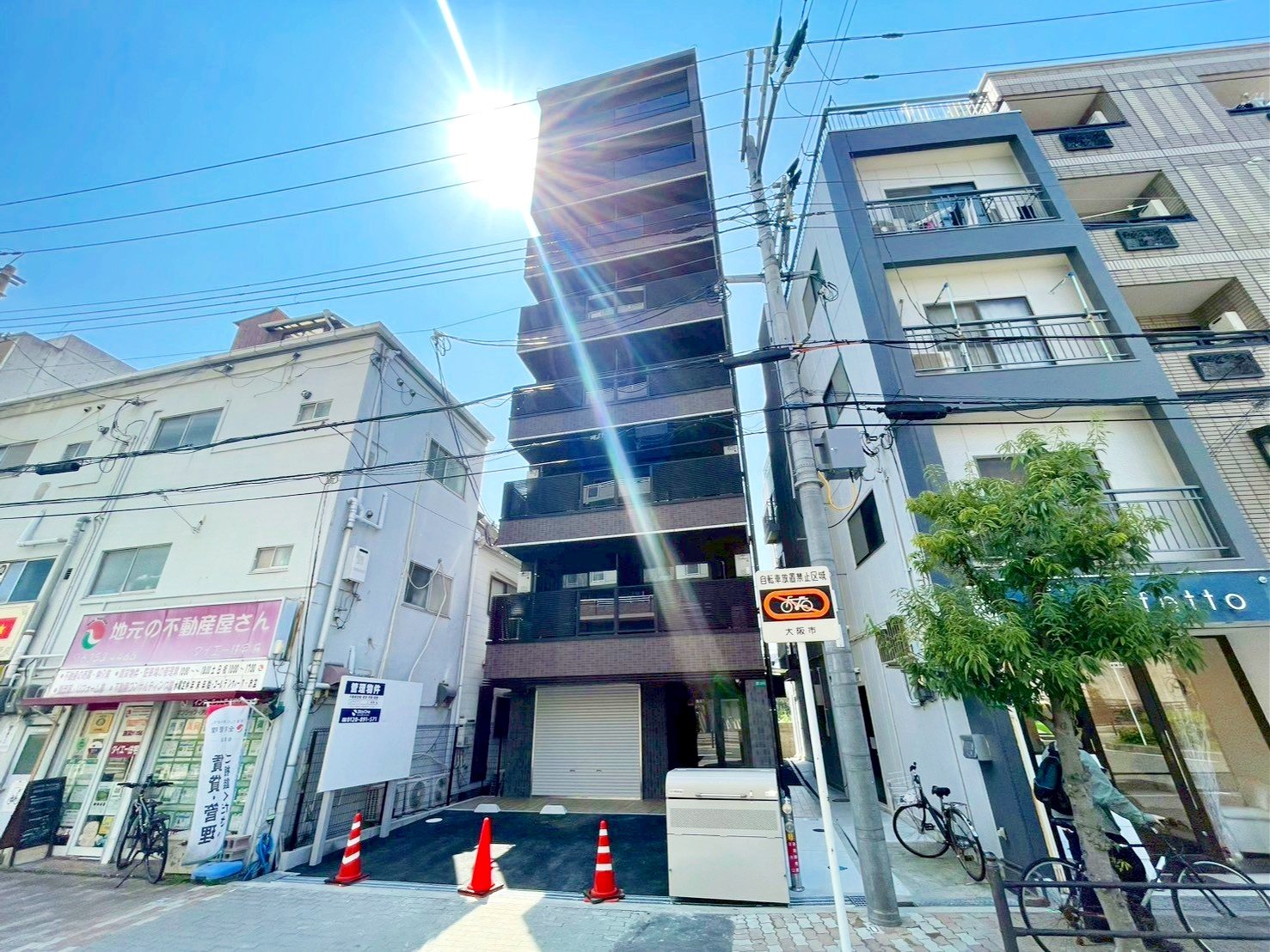 フランカー桜ノ宮SIXの外観