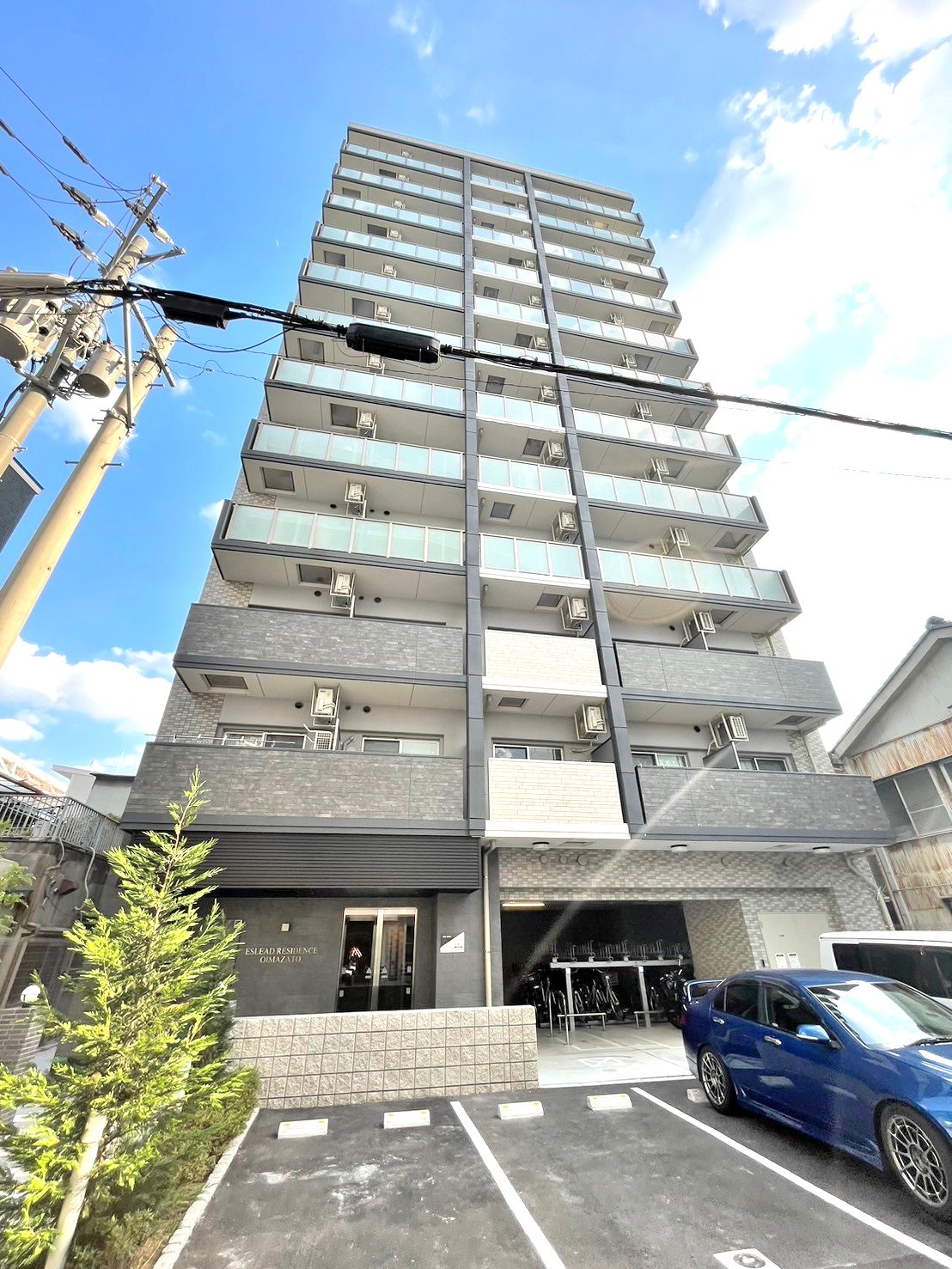 エスリードレジデンス大今里の外観