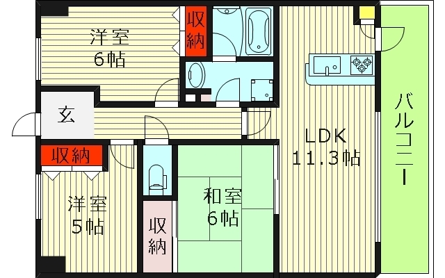 レジオン城東野江　当店なら仲介手数料無料でご紹介します