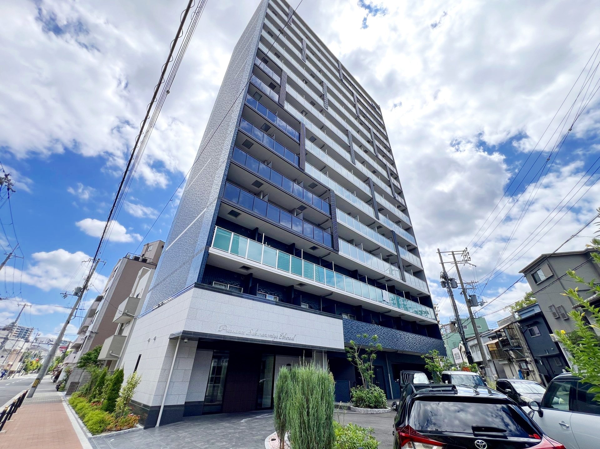 プレサンス桜ノ宮イーサリアルの外観