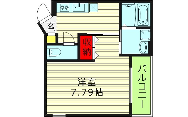 3階の間取り図