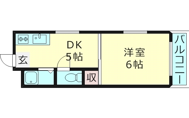 3階の間取り図