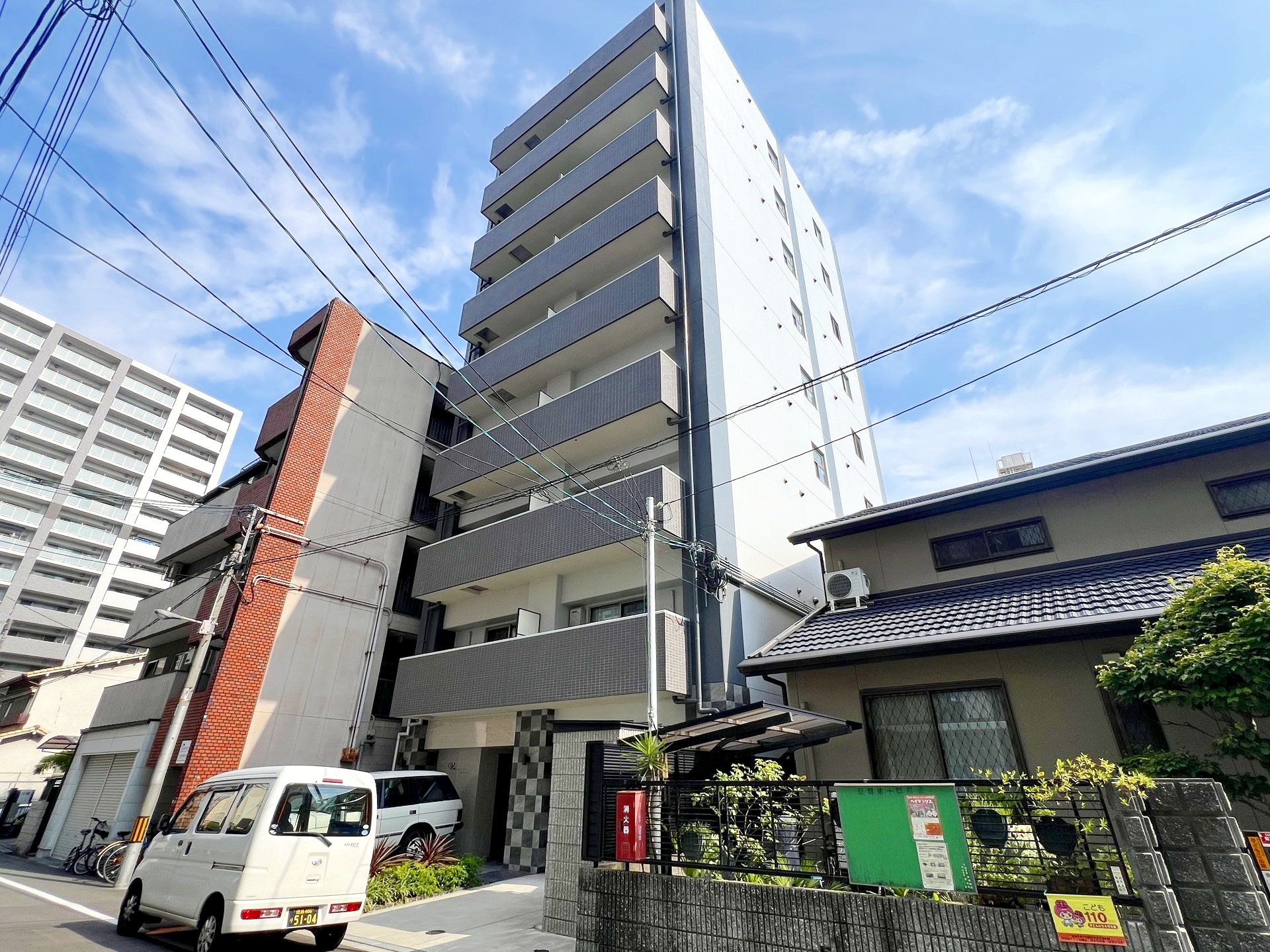 ファステート蒲生公園アペルザの外観